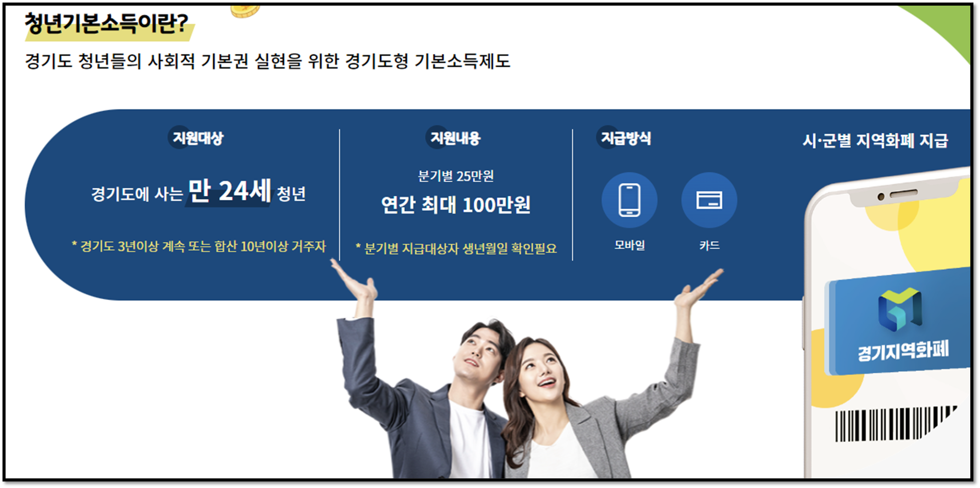 경기도 청년지원금