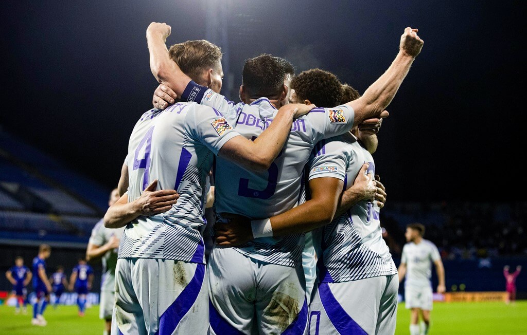 네이션스리그 크로아티아 스코틀랜드