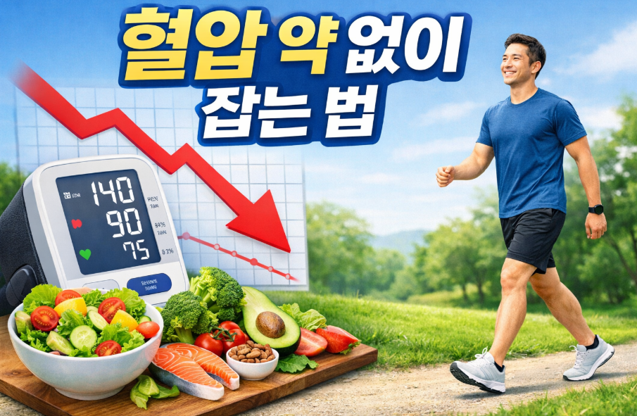 고혈압 초기라면 꼭 알아야 할 생활습관 개선법