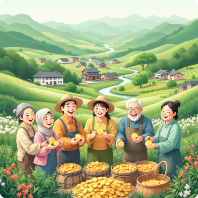 정선군 농어촌 기본소득 이미지