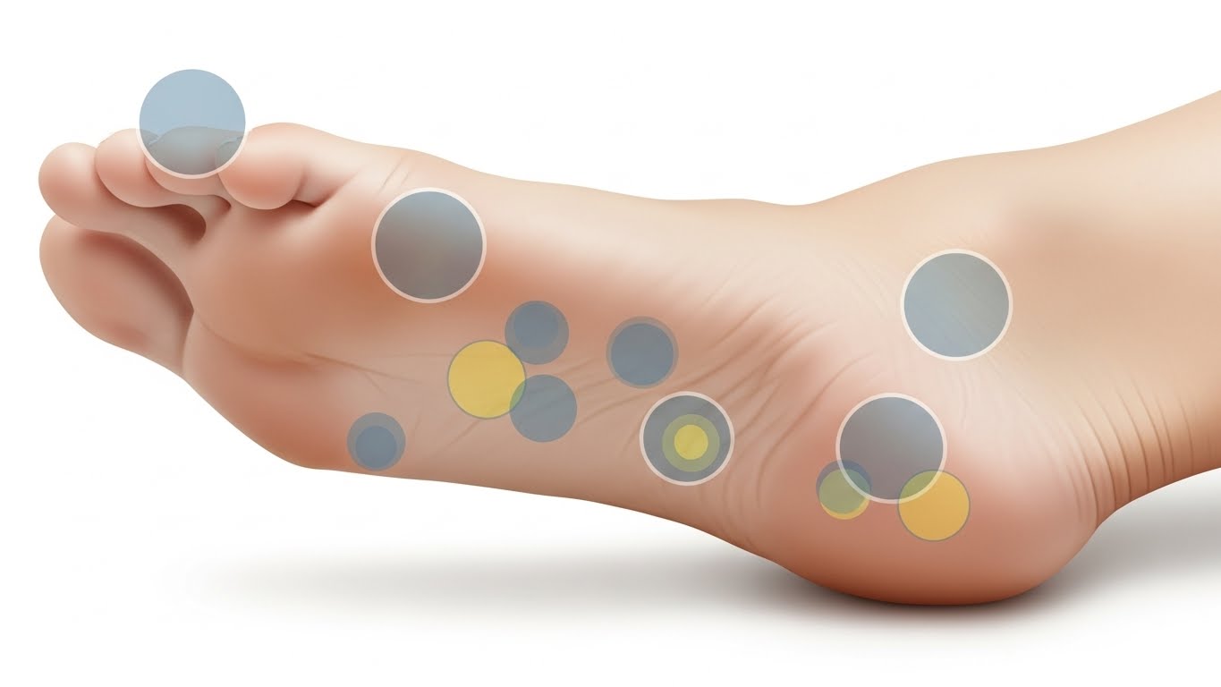 티눈위치별통증&amp;#44; 족부건강&amp;#44; 티눈회복관리