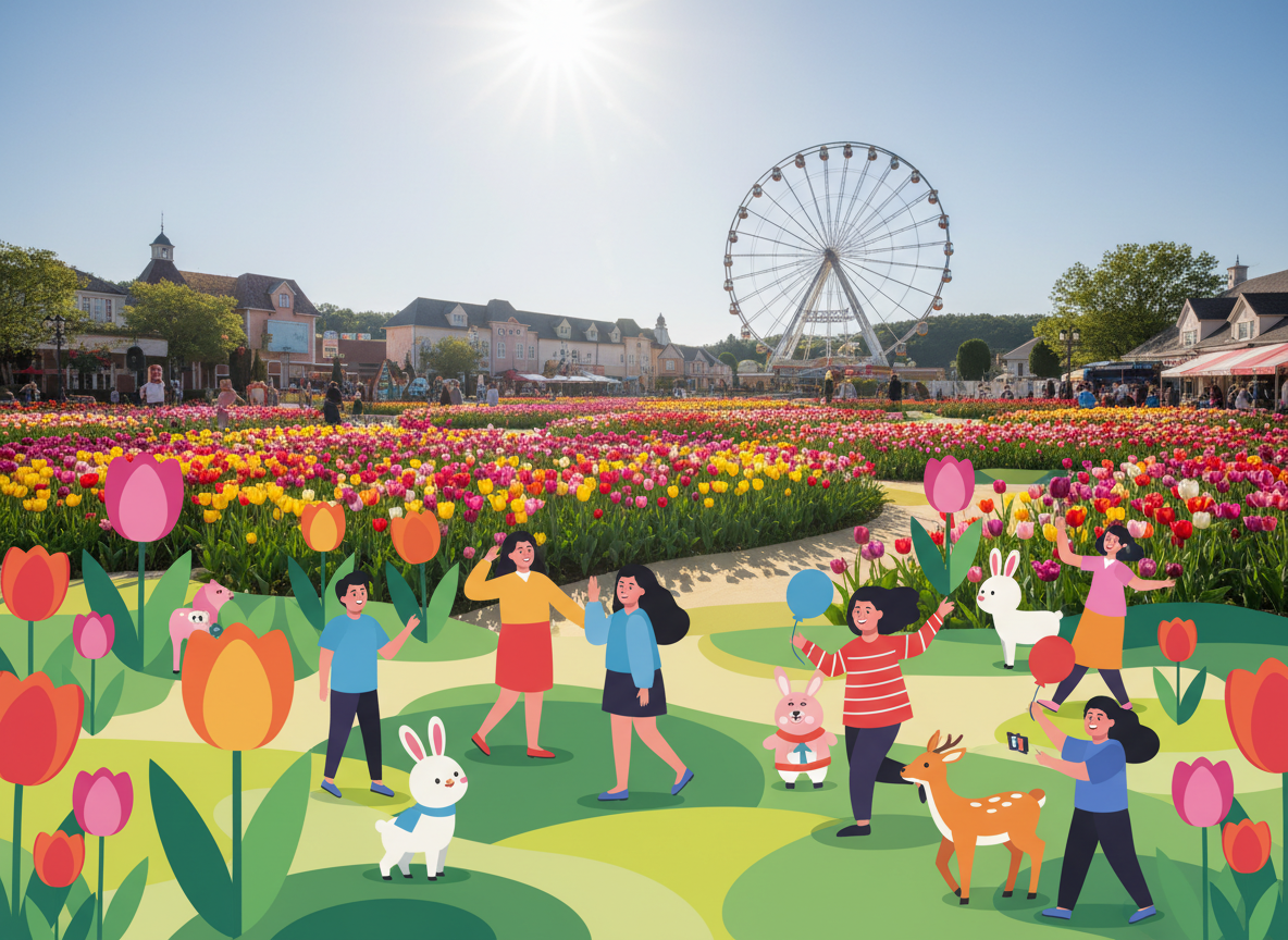 2026 용인 에버랜드 튤립축제 예약 예매 기간 가격