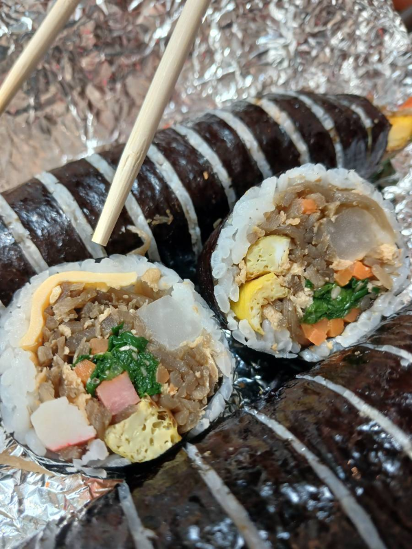 삼형제김밥 김밥 비교하다