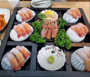 딱새우회세트