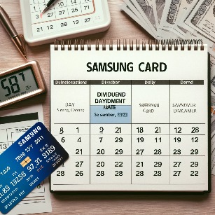 2024년 삼성카드 029780 배당 배당금 배당일 실적 5