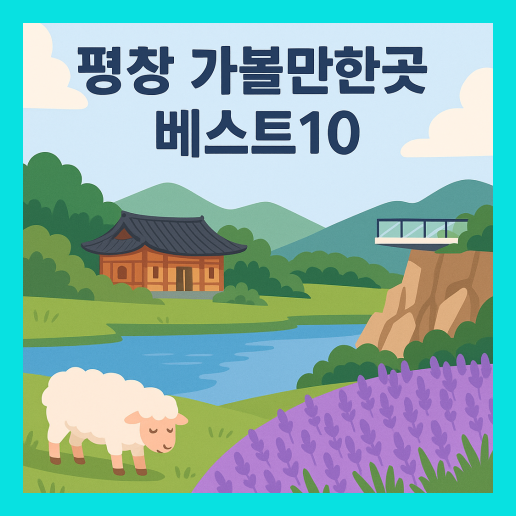 평창 가볼만한곳 베스트10