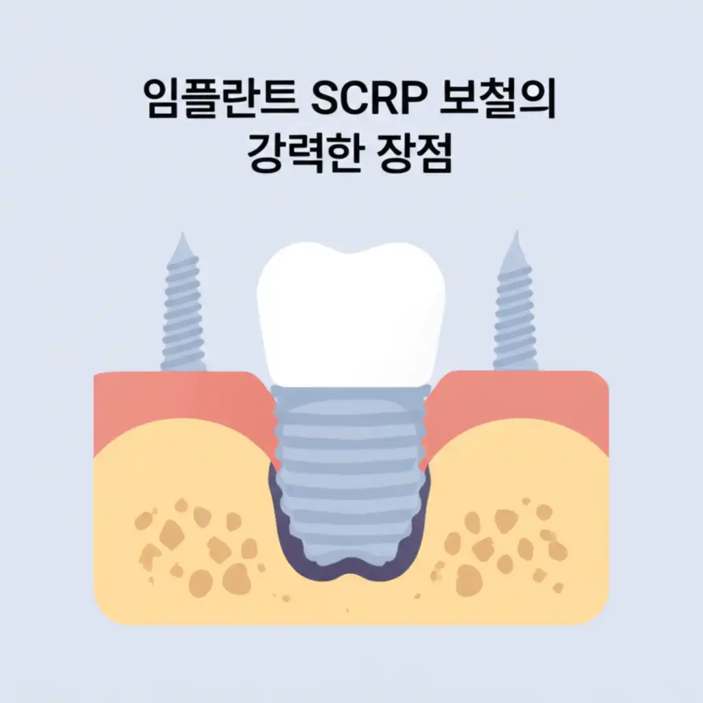 임플란트 SCRP 장단점2