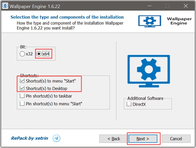 월페이퍼 엔진 다운