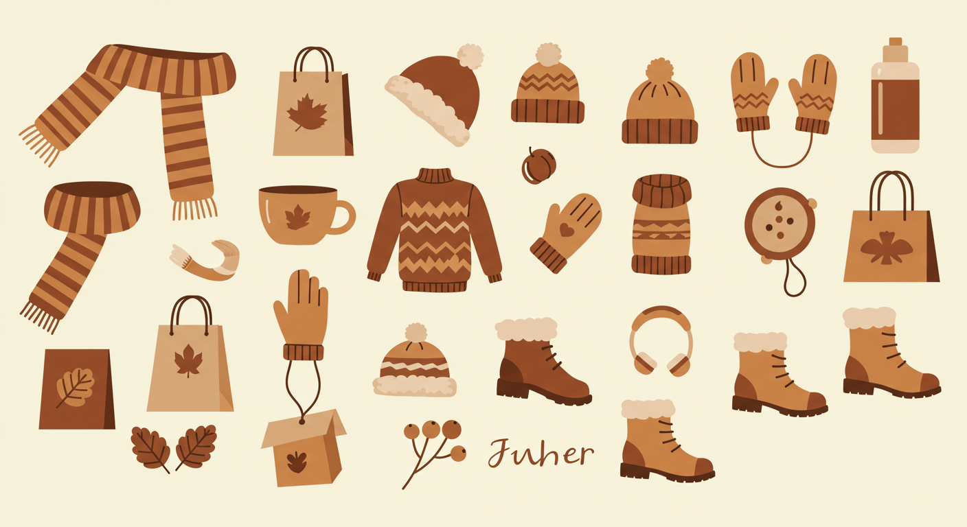 FW 시즌 패션소품 트렌드