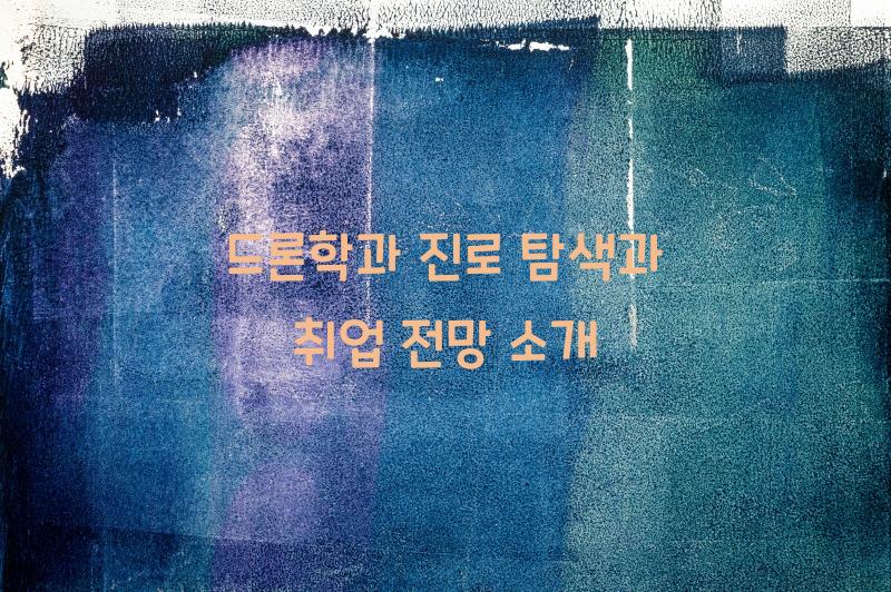 드론학과