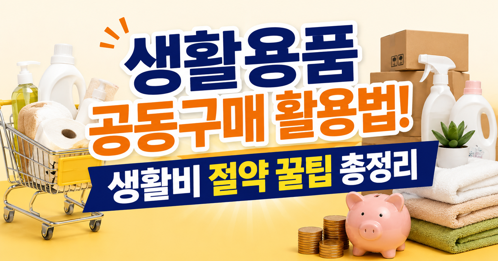 생활용품 공동구매 활용법