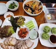 보쌈-칼국수-만두