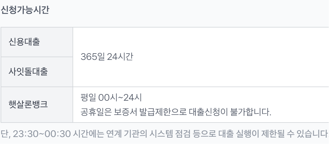 토스뱅크 신용대출