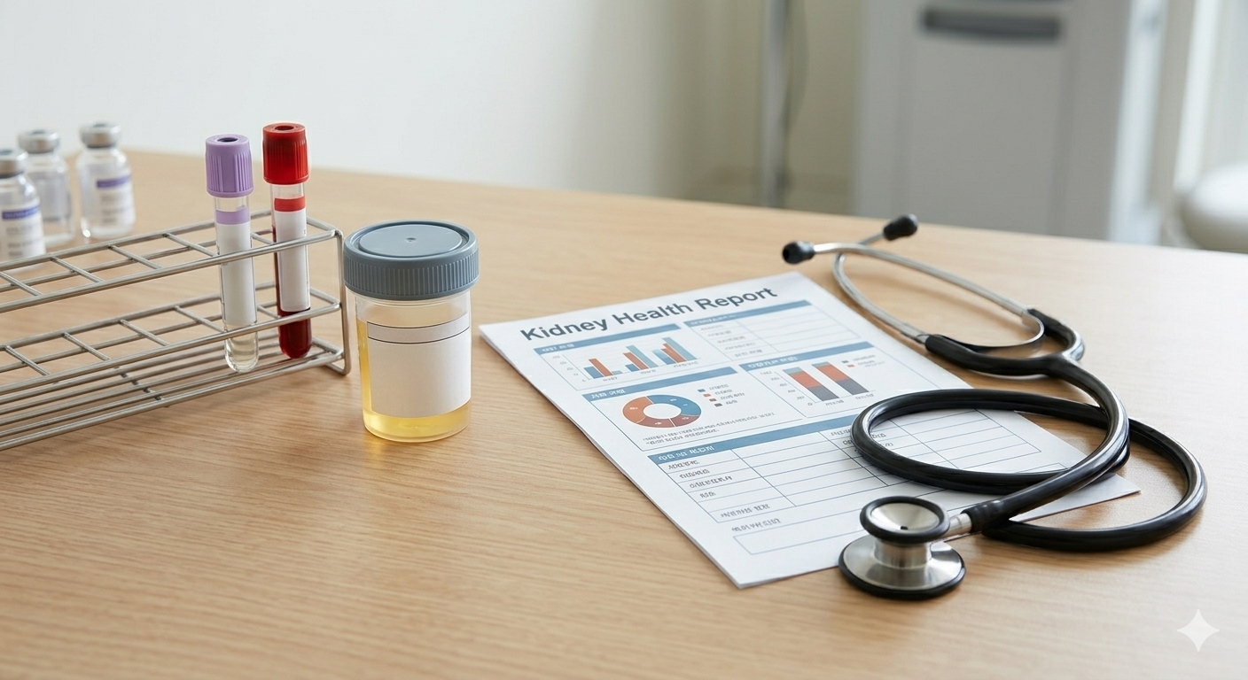 4 당뇨신장질환 소변검사와 혈액검사 기준 diabetic-kidney-test-screening