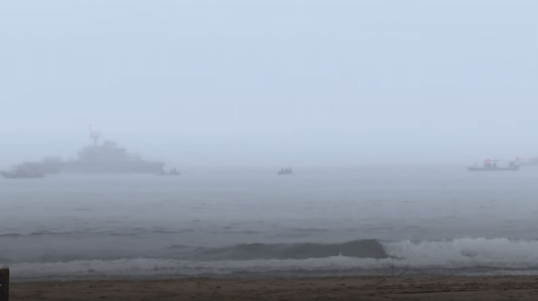 포항 장갑차 침수 사고