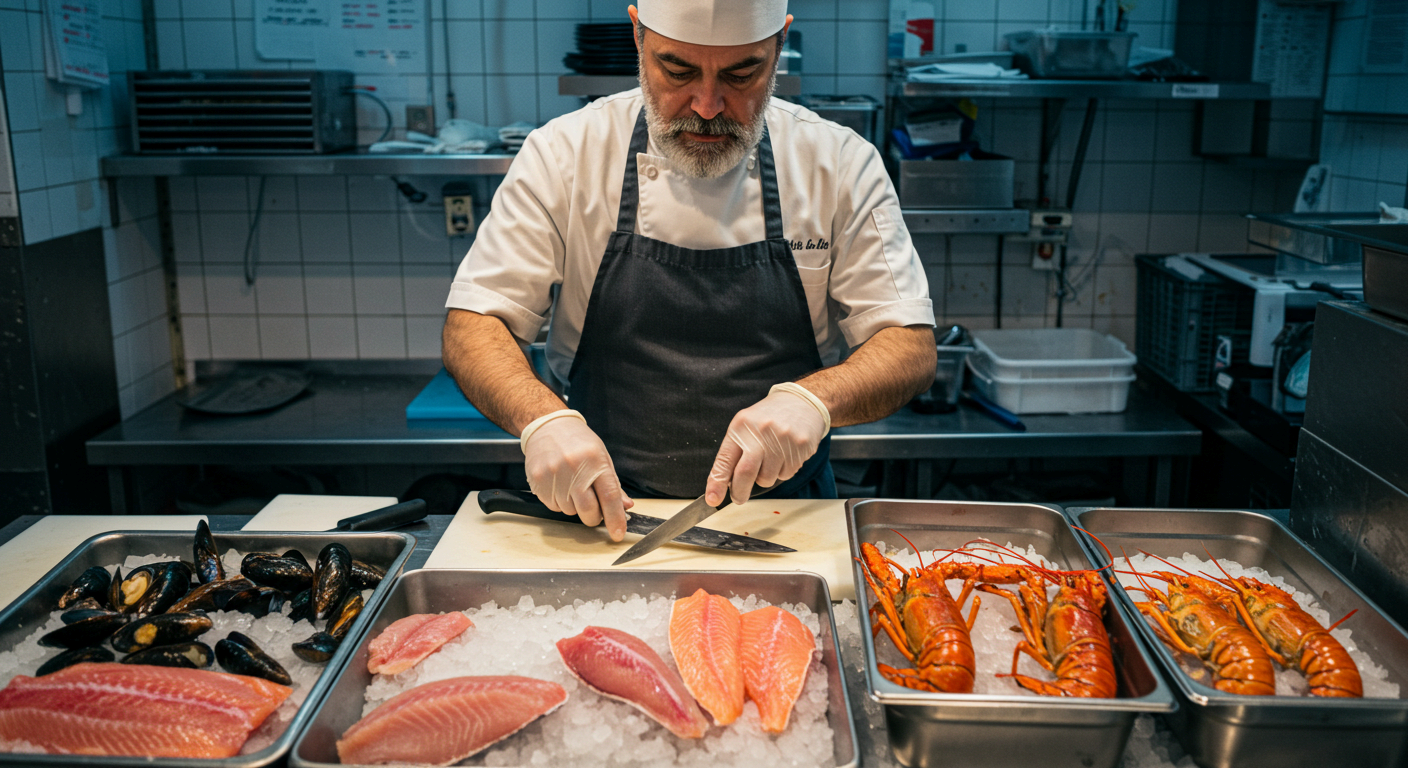 해산물 손질 후 손 씻기, 상처 소독은 기본!