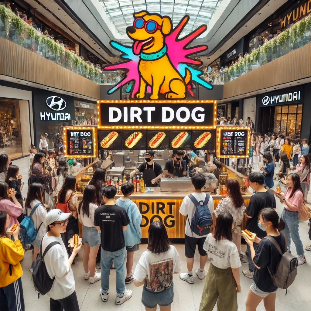 Dirt Dog 핫도그