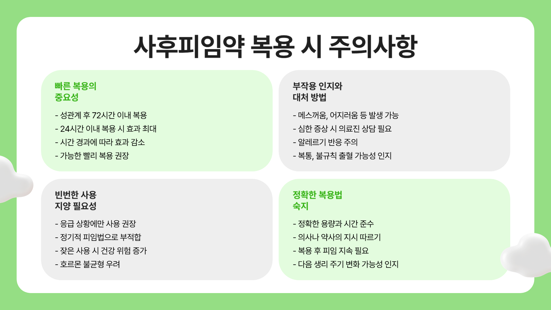 사후피임약