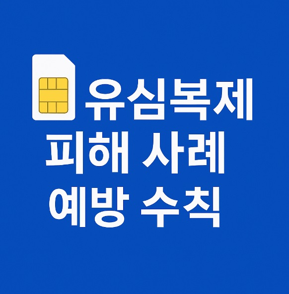 SKT 유심보호서비스 가입방법 유심복제 피해 사례와 예방 수칙 총정리