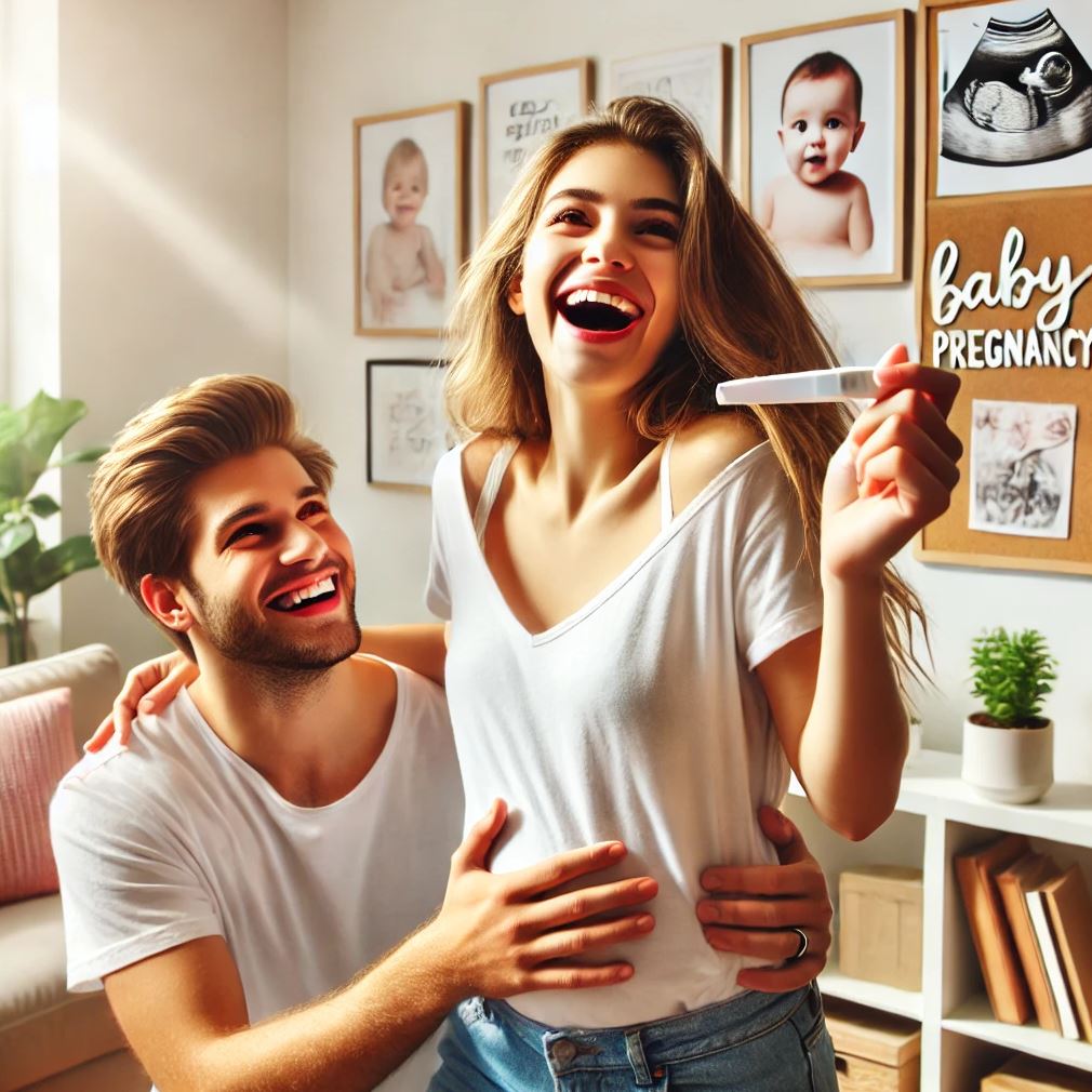 난임 치료하는 부부 이미지