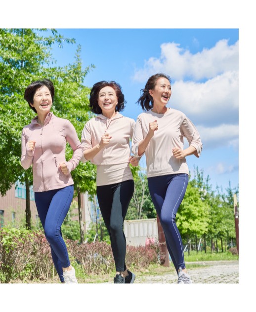 슬로우 조깅 효과 이미지