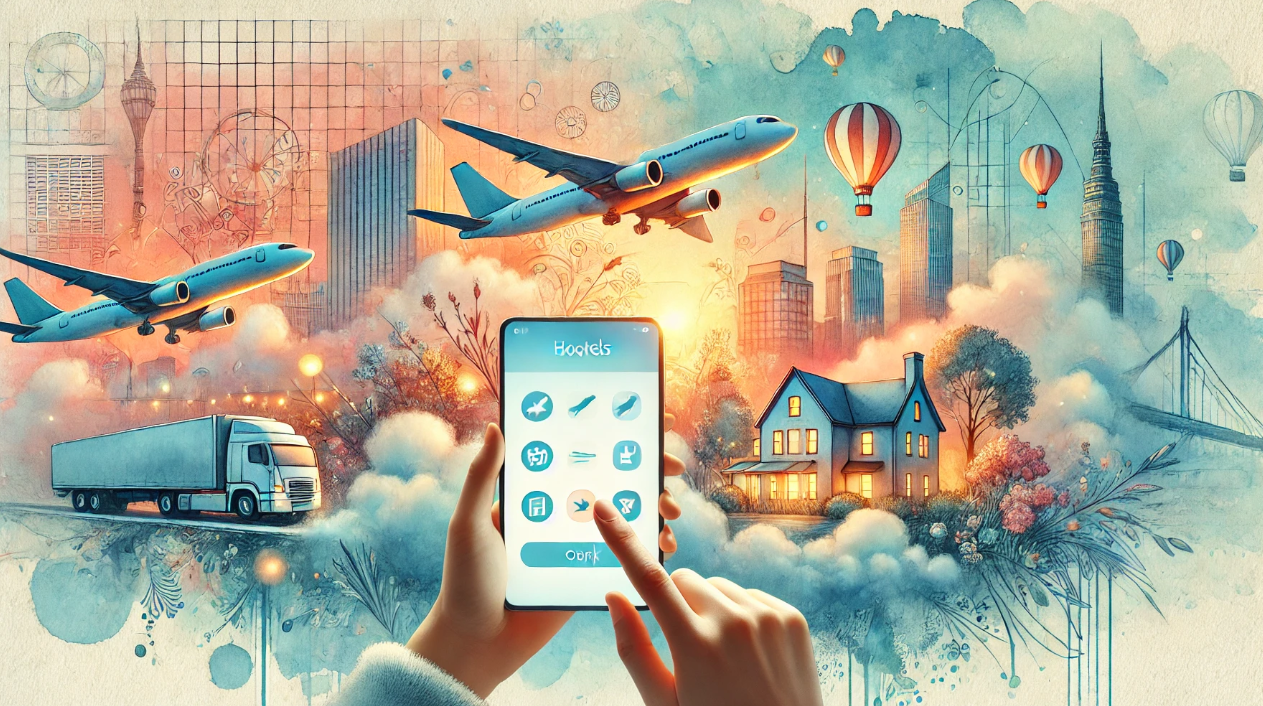 해외여행 필수 숙소 항공권 어플