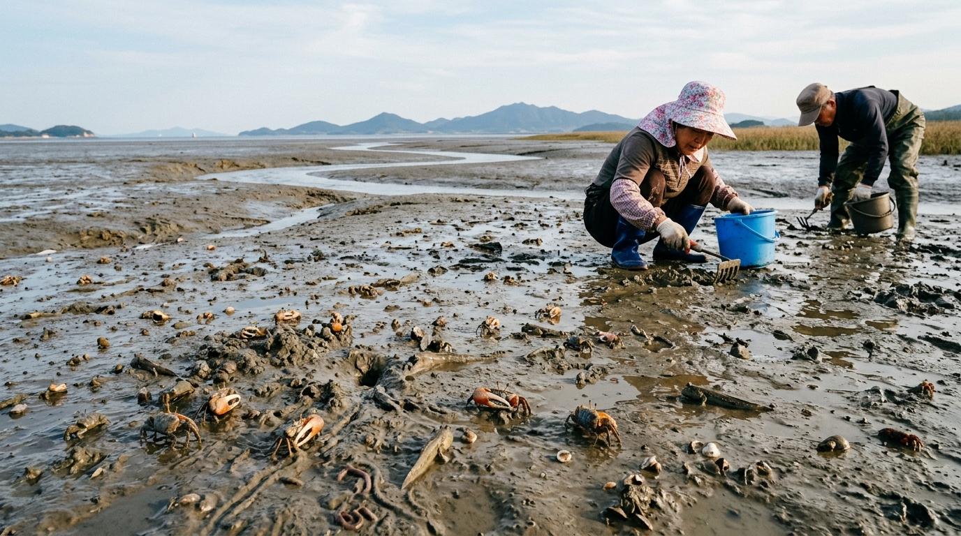 갯벌에 사는 생물