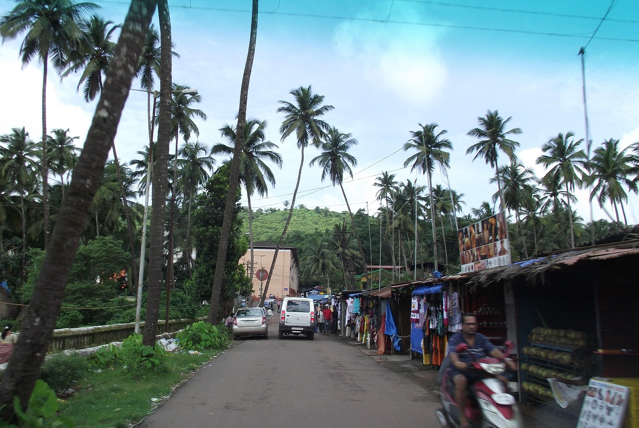인도 남부 고아거리