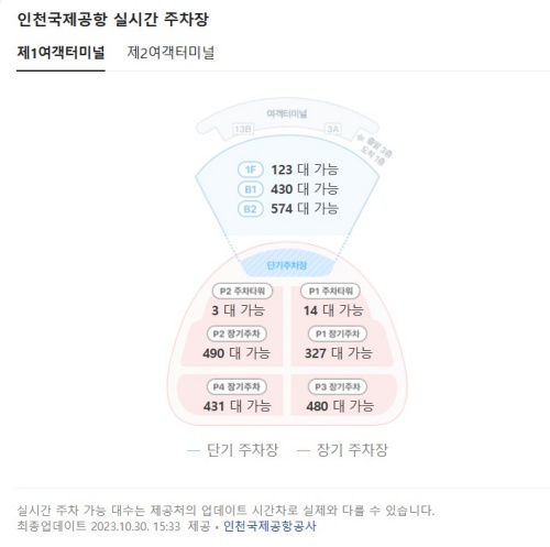 인천공항_주차장_검색