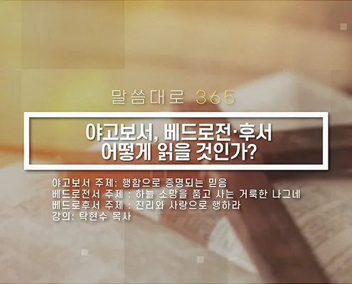 베드로전서 3장 15절 해석 - 너희 마음에 그리스도를 주로 삼아 거룩하게 하고_5