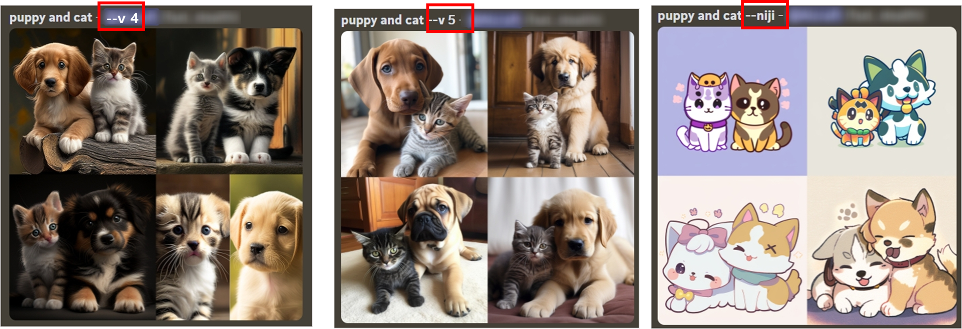 미드저니 사용법 --niji