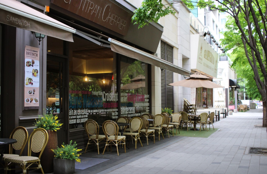 정자동 카페골목