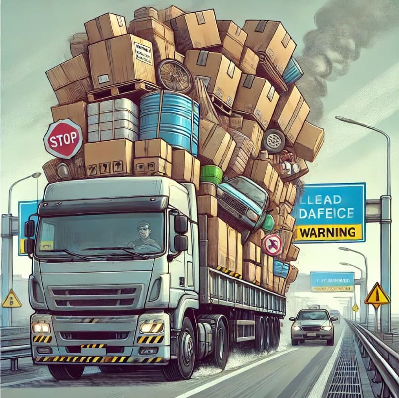 화물차-불법-과적-운행