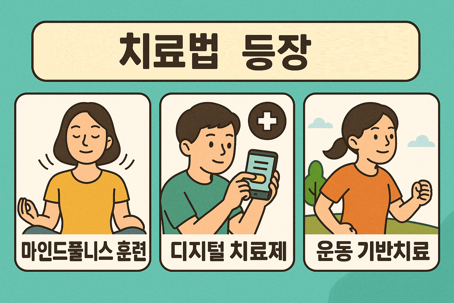 약물 외 치료법의 등장