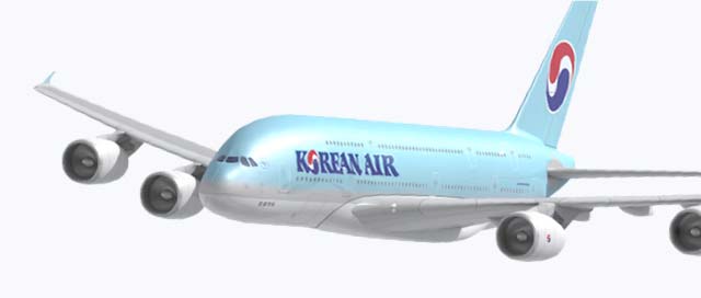 대한항공 에어버스 A380 기본정보, 좌석배치도, 좌석 간격