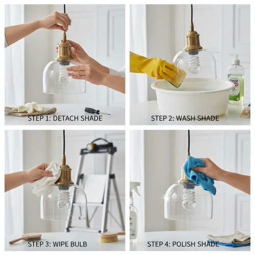 주방 조명 청소, 밝기 회복하고 기름때 제거하는 법