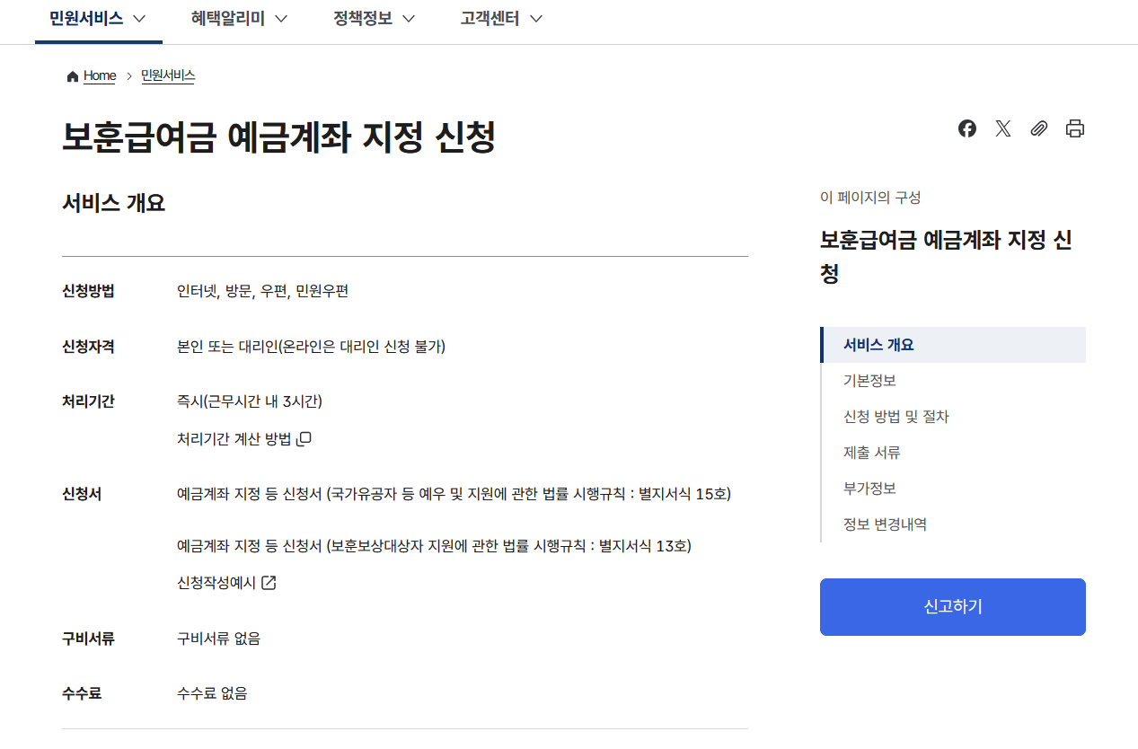 2026보훈급여금 : 국가유공자 혜택 총정리