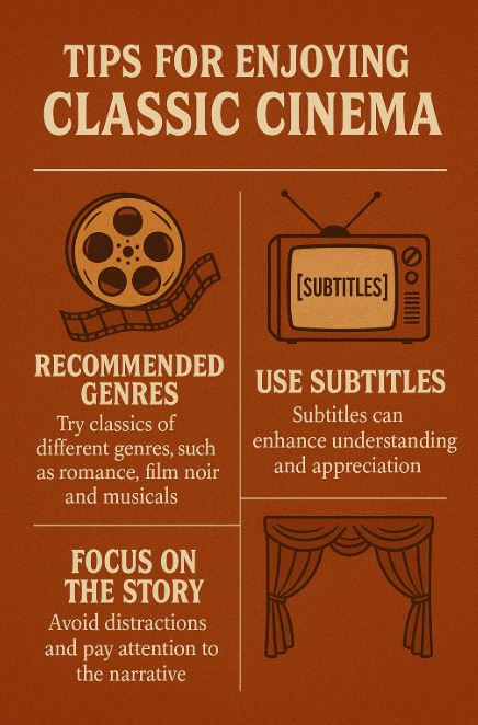 고전 영화 감상 팁과 입문 가이드 (장르, 자막, 관람법)