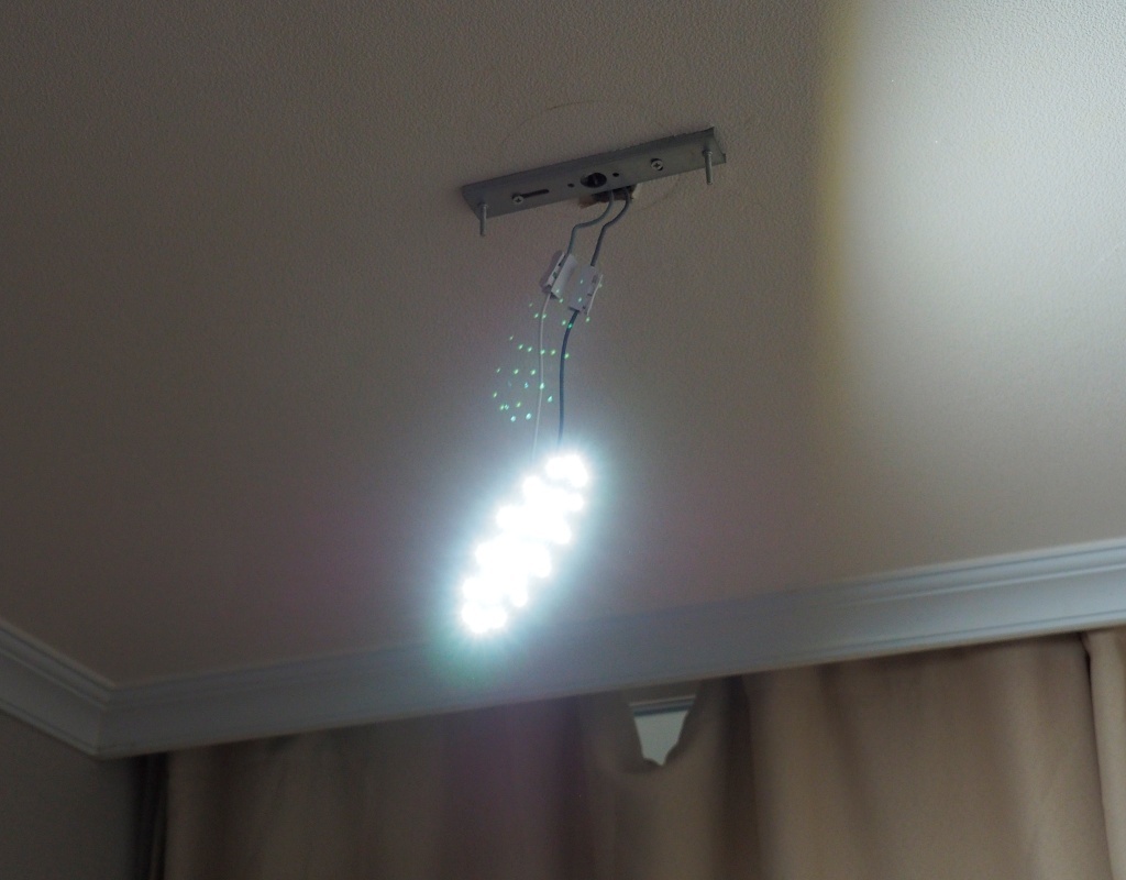 새로 주문한 LED기판 정상작동합니다