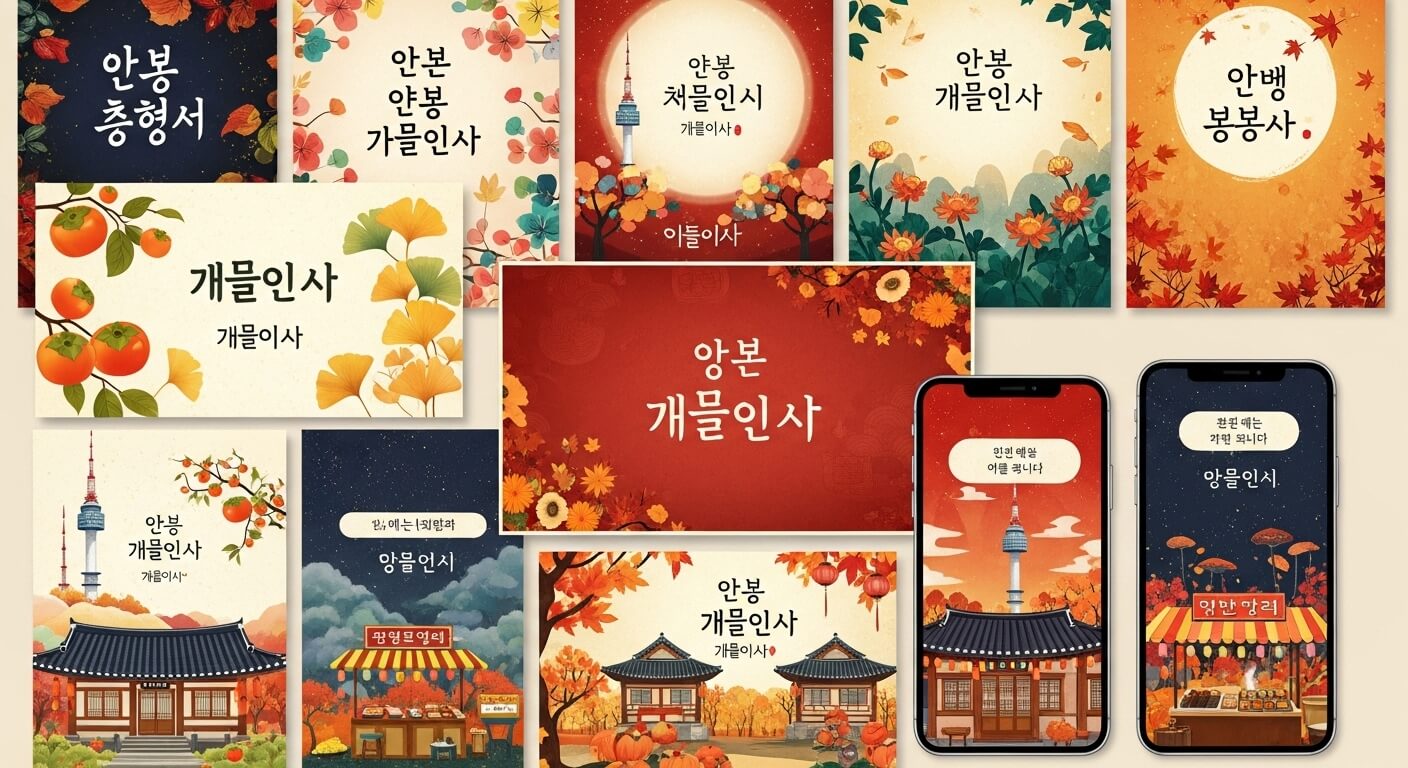 10월 가을 인사말 모음