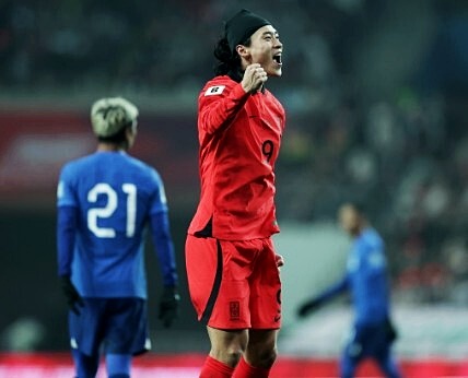 한국 중국 축구 하이라이트