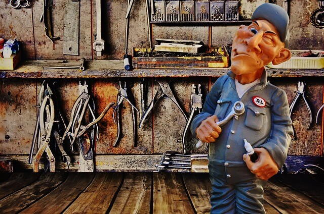 자동차 정비 주차 센서