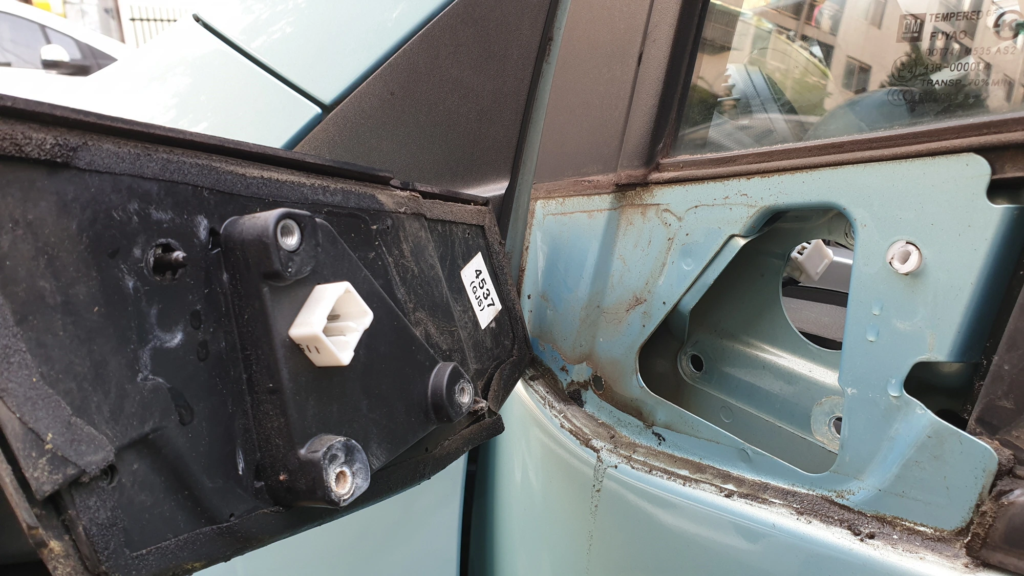 사이드미러 몰딩