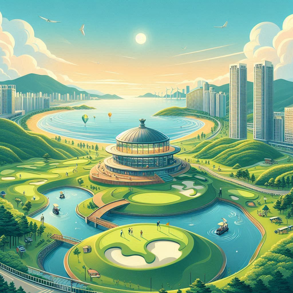 옥동골프타운 배경