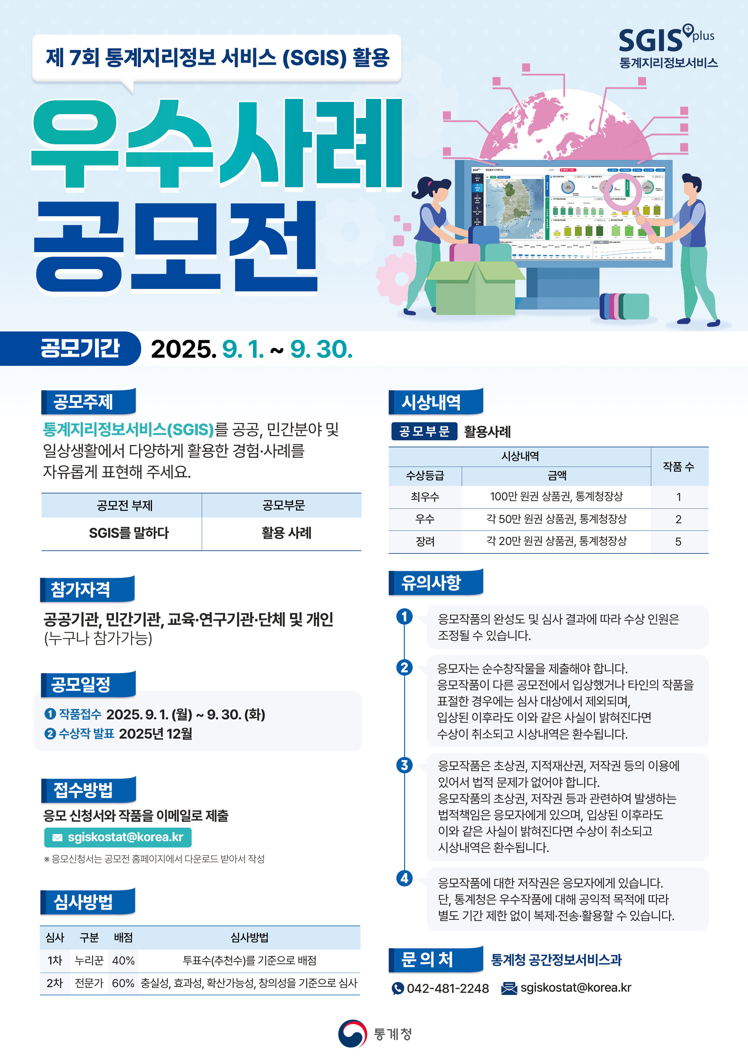 통계청 SGIS 공모전 2025