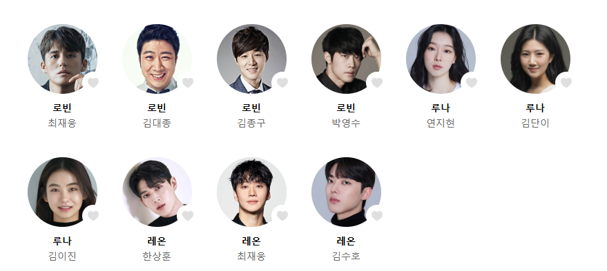 캐스팅 사진