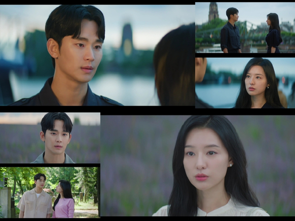 &#39;눈물의 여왕&#39; 김수현 김지원이 꼽은 명장면. [사진=tvN]