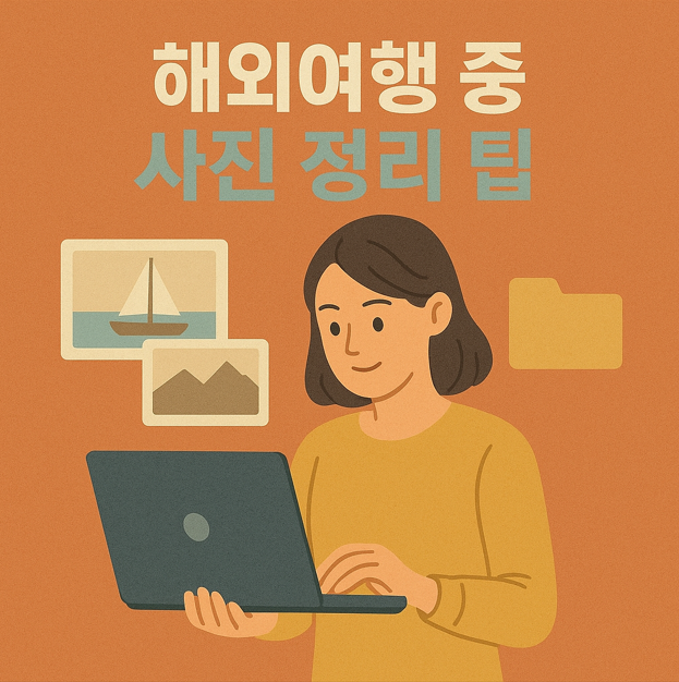 해외여행 중 사진 정리 팁