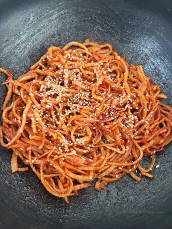 진미 오징어채 고추장 볶음요리 밑반찬 레시피_6