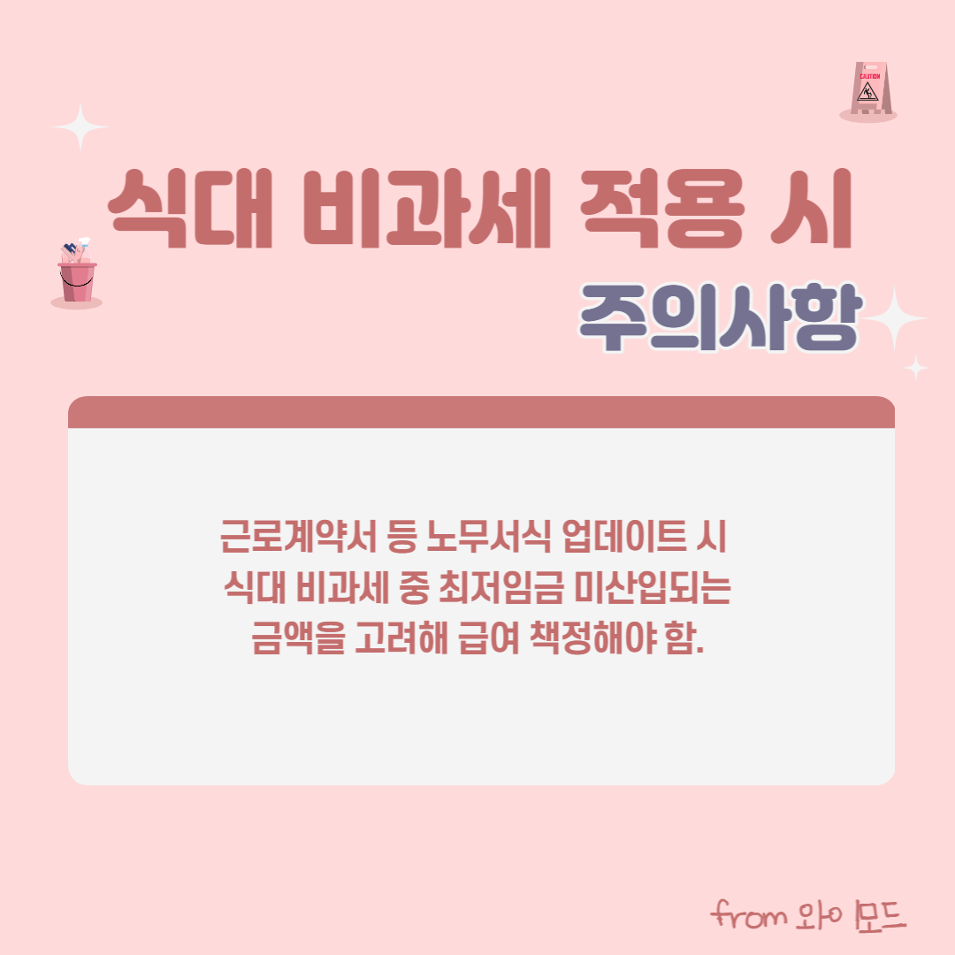 2023년 식대 비과세 한도상향